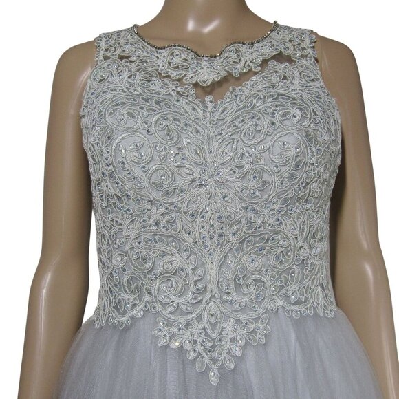 MAY QUEEN COUTURE 4 Beaded FAIRY Prom Homecoming Tulle Princess Ariana Dress - Picture 2 of 9